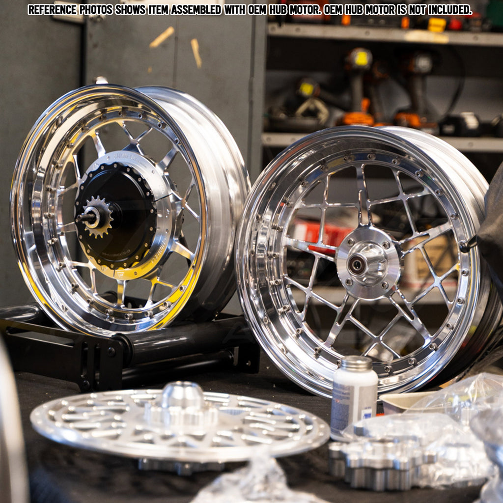 Chimera Engineering Wheels 16'' GT 3PC Modular Wheel - COMPLETE SET - 16x4 + 16x4 - Super 73 RX