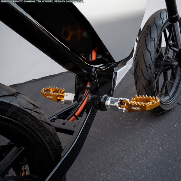 CHIMERA PEGS CONVERSION (BICYCLE PEDAL DELETE) KIT- MX PEGS - ONYX RCR 80V, SUPER73