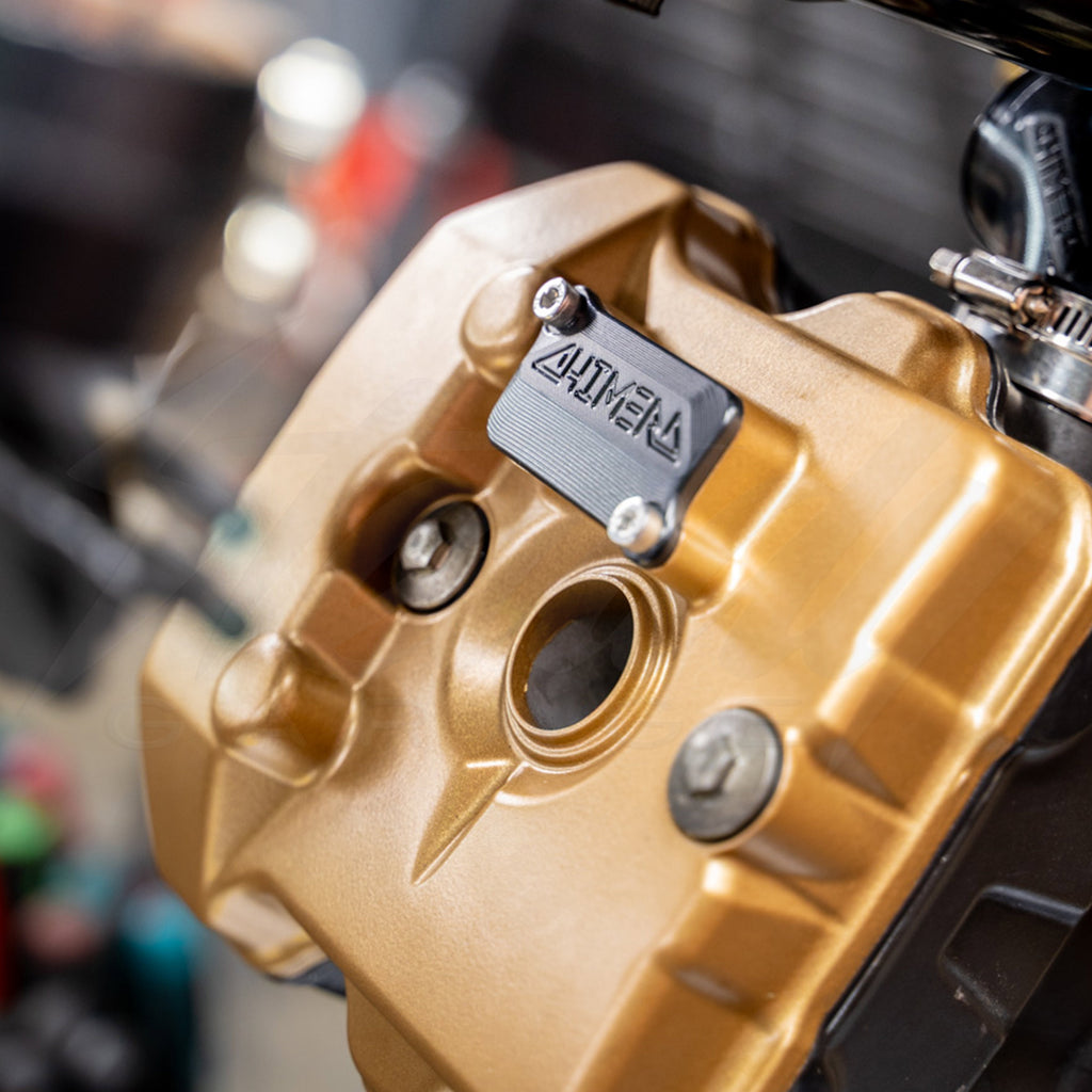 CHIMERA ENGINEERING ENGINE VALVE COVER BLOCK OFF PLATE - HONDA 250CC 300CC ENGINES (2011-2026)