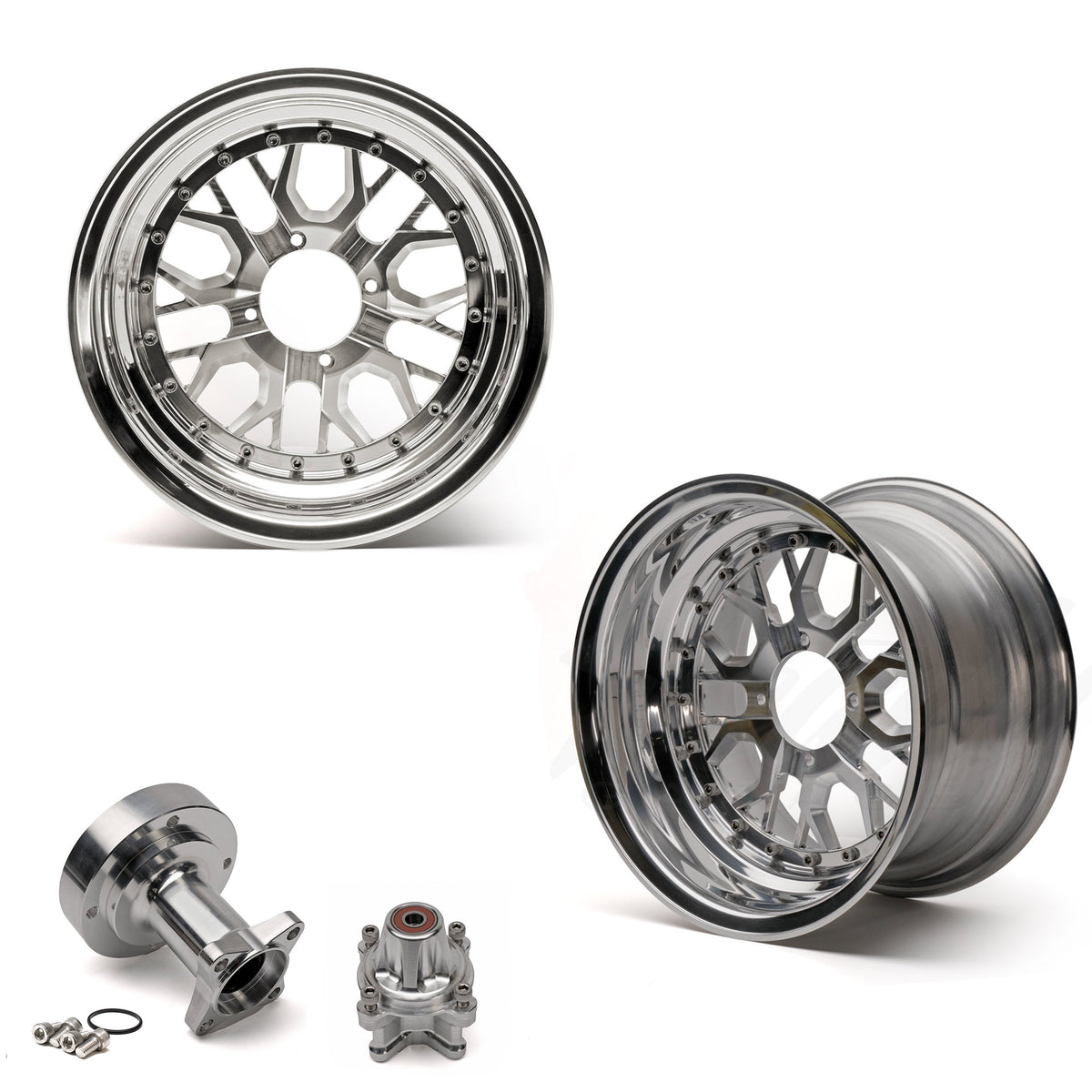 Chimera Engineering SQUID 3PC Modular Wheel - COMPLETE SET W/ HUBS ...