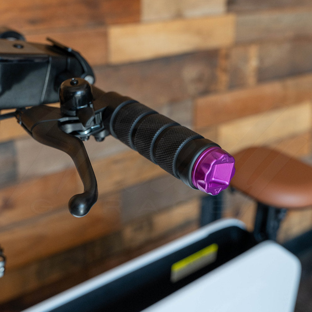 Chimera Splat Billet Aluminum Bar End Cap - Honda Motocompacto