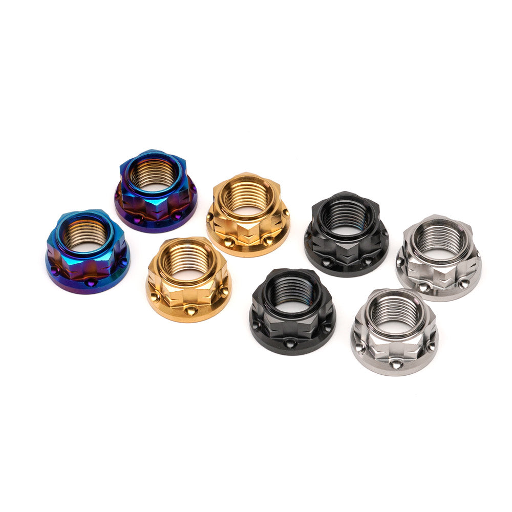 アクセサリー N Chimera Engineering Titanium Universal Open-End Nuts - M12 x 1.25