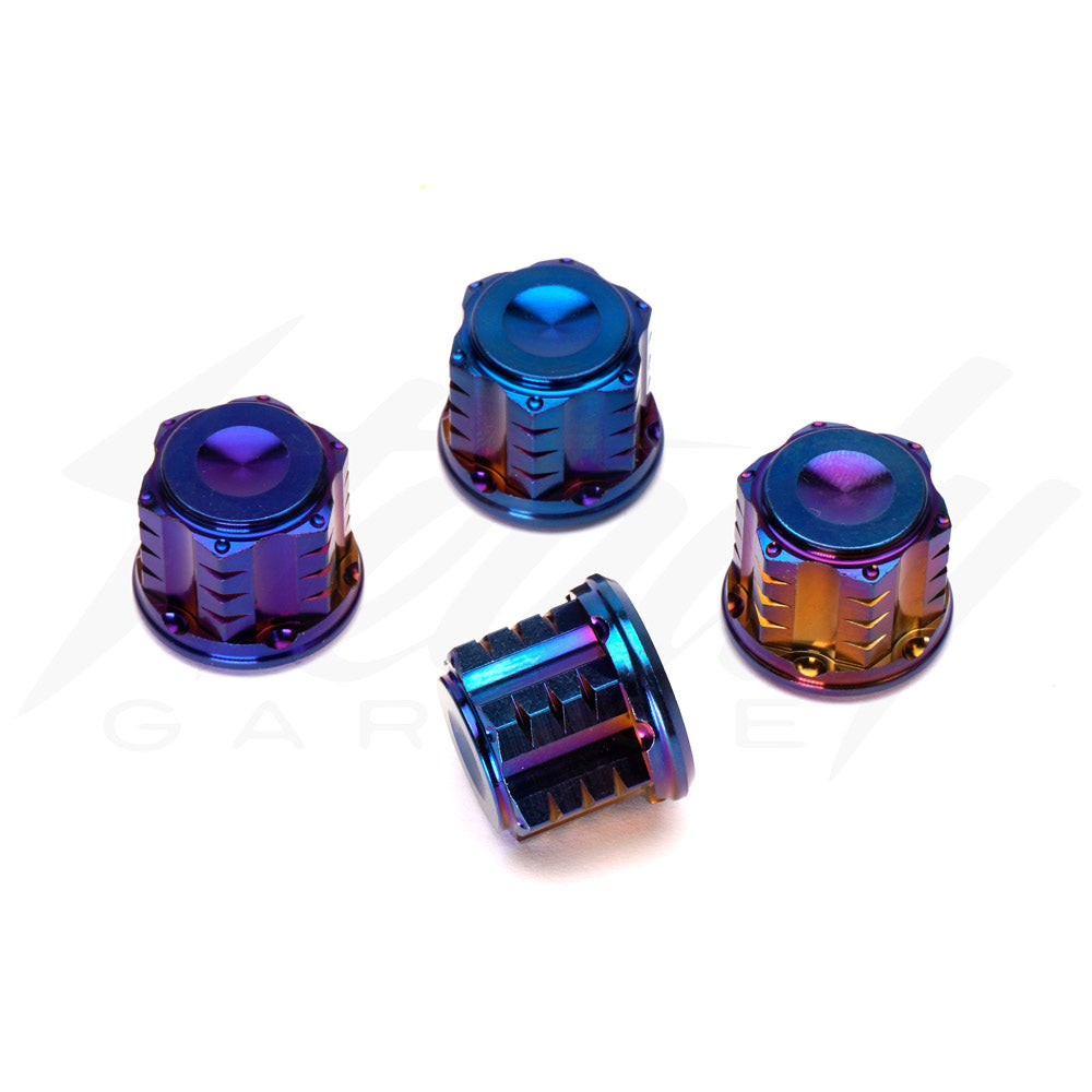 Chimera Engineering Closed End Titanium Universal Nuts M10x1.25