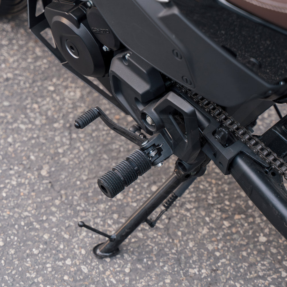 CHIMERA ENGINEERING ROUND GRIPPY STUNT PEGS - CF Moto Papio SS / CL 126cc