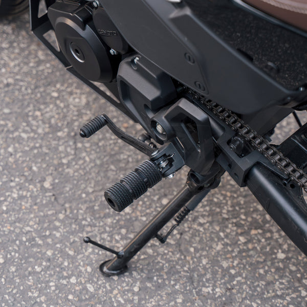 CHIMERA ENGINEERING ROUND GRIPPY STUNT PEGS - CF Moto Papio SS / CL 126cc