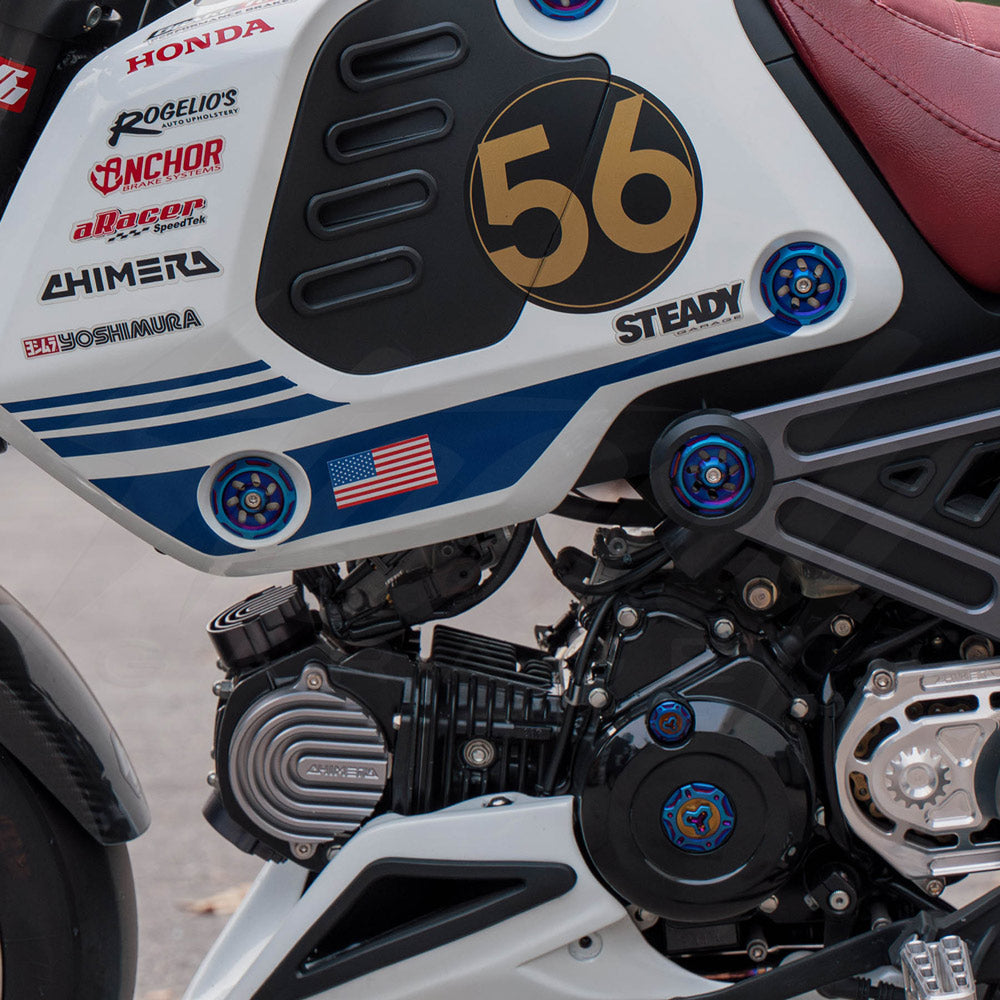 Chimera Engineering Titanium Small Engine Timing Plug - Honda Grom