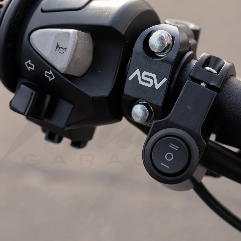7/8" Handlebar 3 Position ON OFF ON Toggle Switch for Light, Accessories, ETC - Universal Fitment