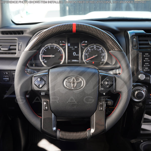 NRG OEM PLUS SPORTS STEERING WHEEL CARBON FIBER - TACOMA (2012-2023), TUNDRA (2014-2022), 4RUNNER (2010-2023)