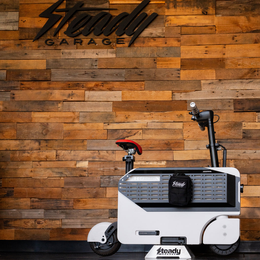 Steady Garage Chimera 6.5 グロム用 Chimera Engineering x Steady Garage Stainless Steel Display Stand - Un