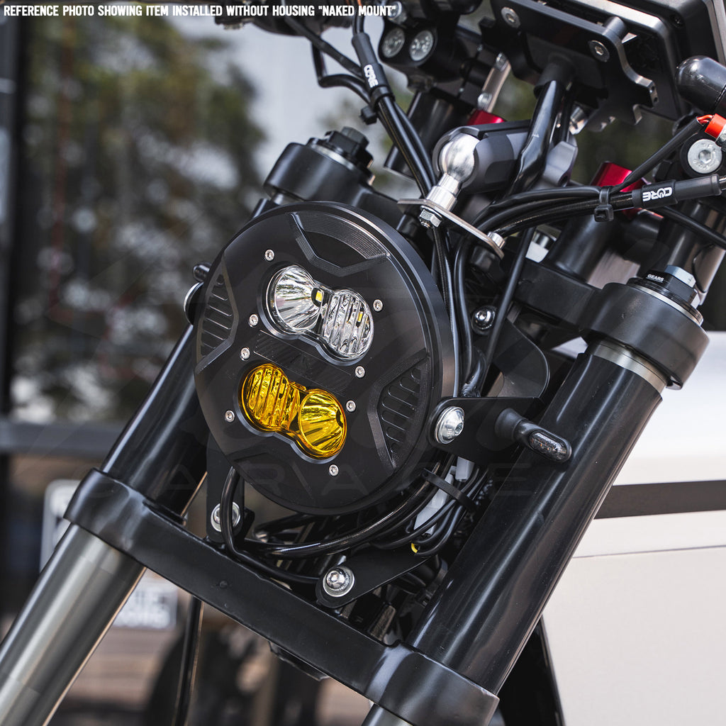 Chimera Engineering Double Baja Designs S2 to 5.75" Billet Headlight Adapter - Universal