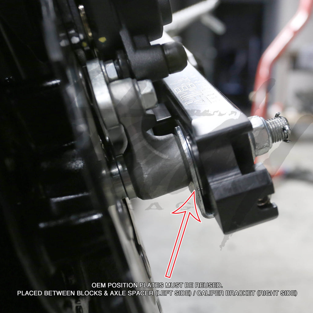 Chimera Adjustable Stretch Blocks Kawasaki Z125 Pro – Steady Garage