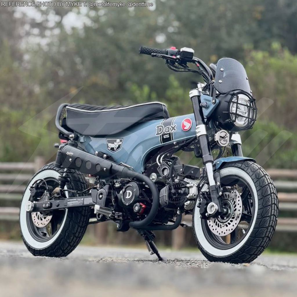 Chimera Stretch Extension Blocks Honda DAX 125 - Black – Steady Garage