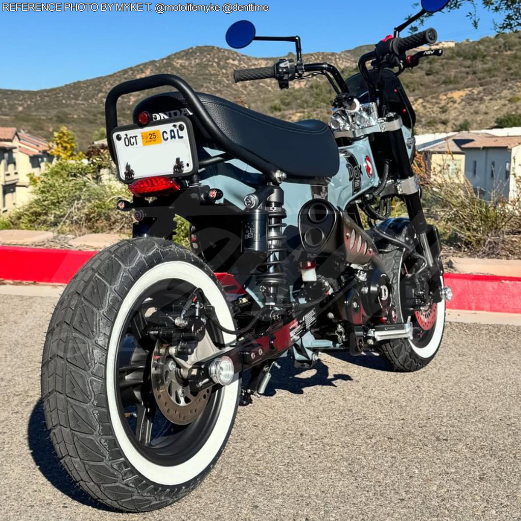 Chimera Stretch Extension Blocks Honda DAX 125 - Black – Steady Garage