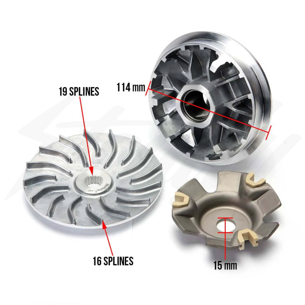 Dr. Pulley GY6 150cc Variator Set