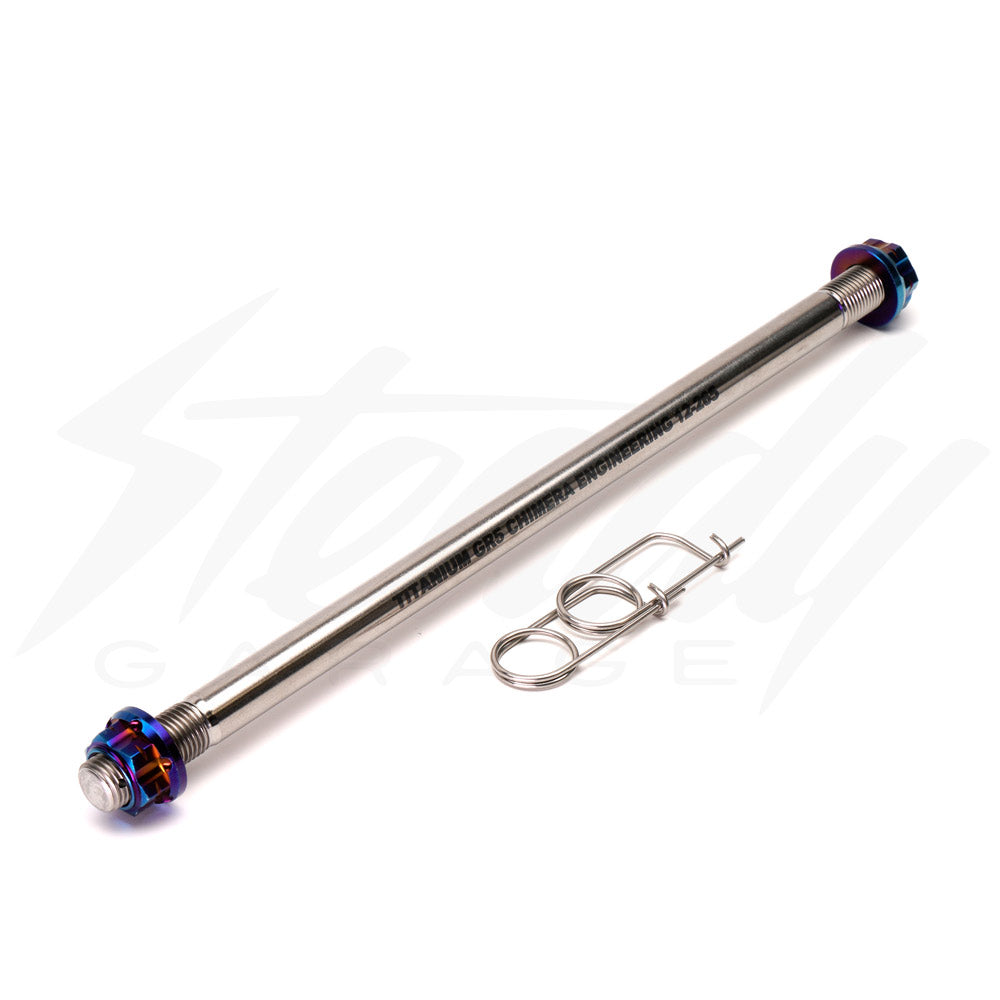Chimera Engineering GR-5 Titanium Axle Shaft and Nuts