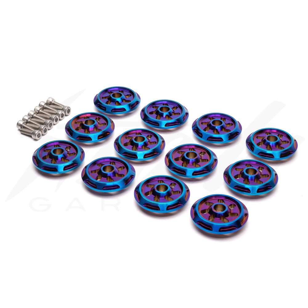 Chimera Titanium Aperture Garnish Washer Kit 2022-2024 Honda Grom