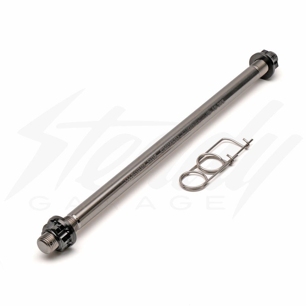 Chimera Engineering GR-5 Titanium Axle Shaft and Nuts