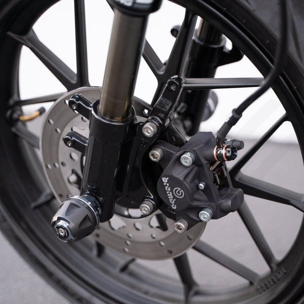 H2C Wheel Crash Bung Axle Sliders - Universal 12MM - Honda Grom 125, Monkey 125, Dax 125, ONYX RCR