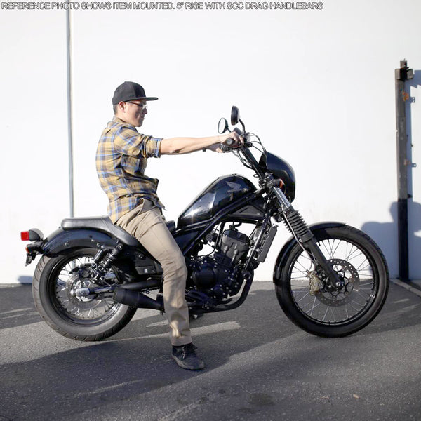 Chimera Engineering Black Handlebar Riser - Honda Rebel 300/500 (2017+)