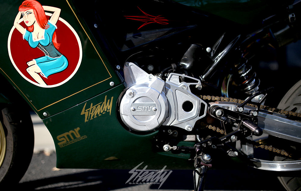 SMR FACTORY CNC Stator and Gear Cover Honda Grom Monkey 125