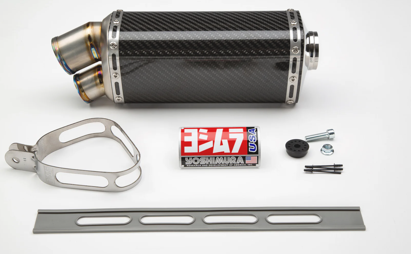 YOSHIMURA Catalyzed サイレンサー Yoshimura BUILDER SERIES RS-3 MINI BIKE MUFFLER KIT – Yoshimura