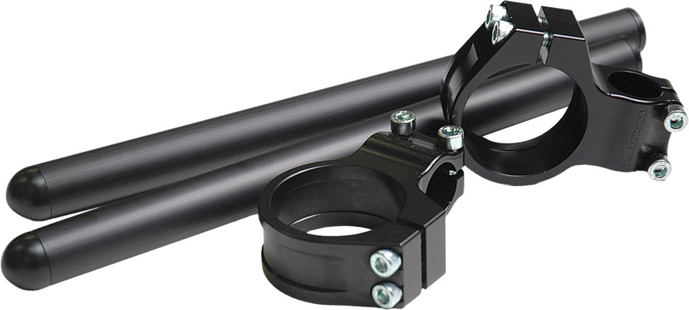 Vortex Clips Vortex Clip-On Handlebars 7 Degree Black - 35mm – Steady Garage