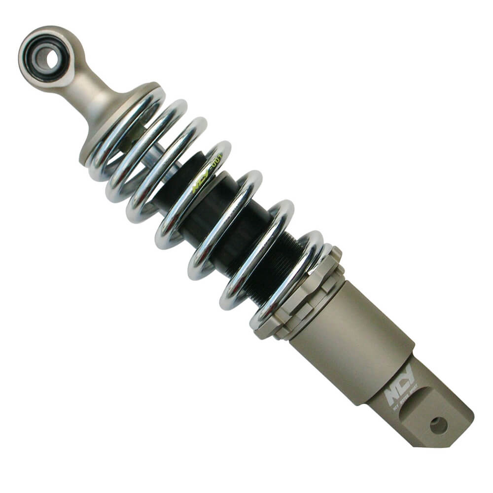 NCY Aluminum Adjustable Seat Kit For Honda Ruckus Scooter – Chrome Finish, Part #0400-1007
