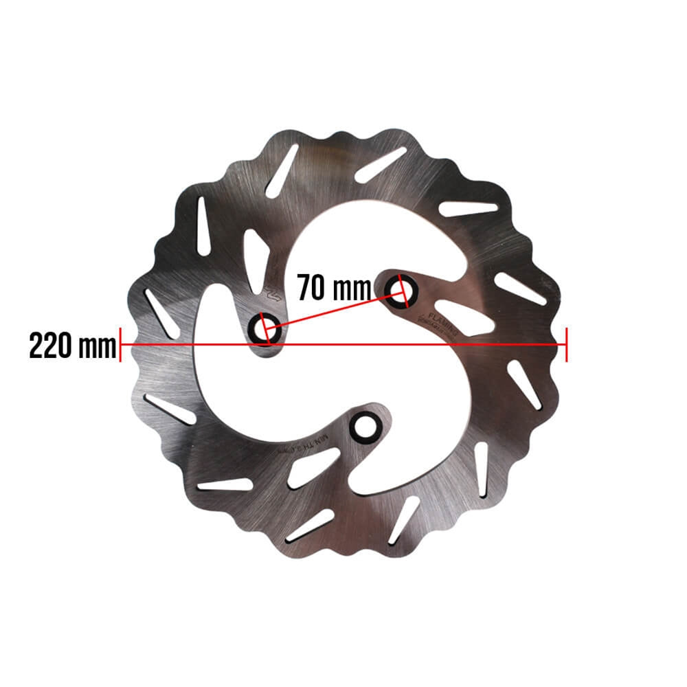 NCY 220mm Brake Disc Rotor for Honda Ruckus