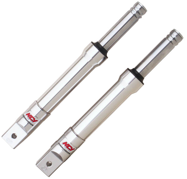 NCY Performance Front Forks Drum Type Silver Finish - Honda Ruckus Metropolitan