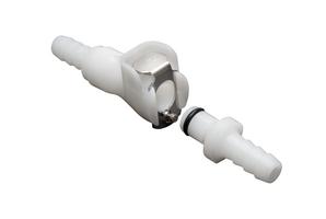 MOTION PRO QUICK RELEASE FUEL LINE FITTING - NO SHUT OFF - 1/4"