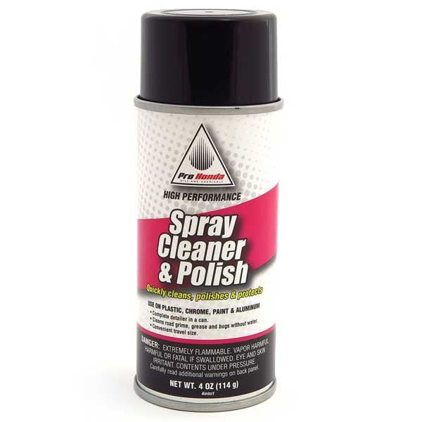 PRO HONDA Spray Cleaner and Polish, 12 oz., 1 Can – Steady Garage