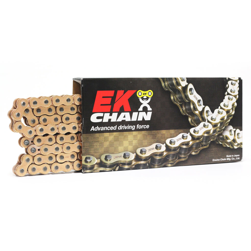 EK Motorcycle 428SHDR Gold 428D x 132 Link Chain