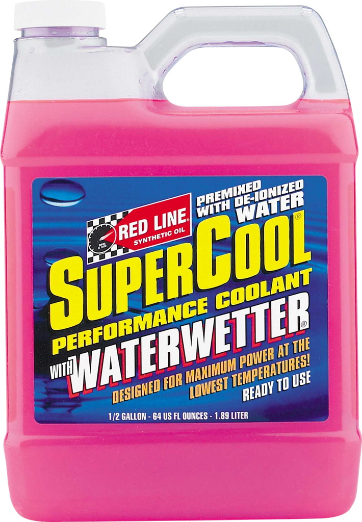 RED LINE SYNTHETIC OIL SuperCool with WaterWetter 64OZ