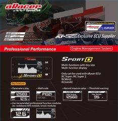 ARacer SportD Multifunction Display - Aracer ECU – Steady Garage