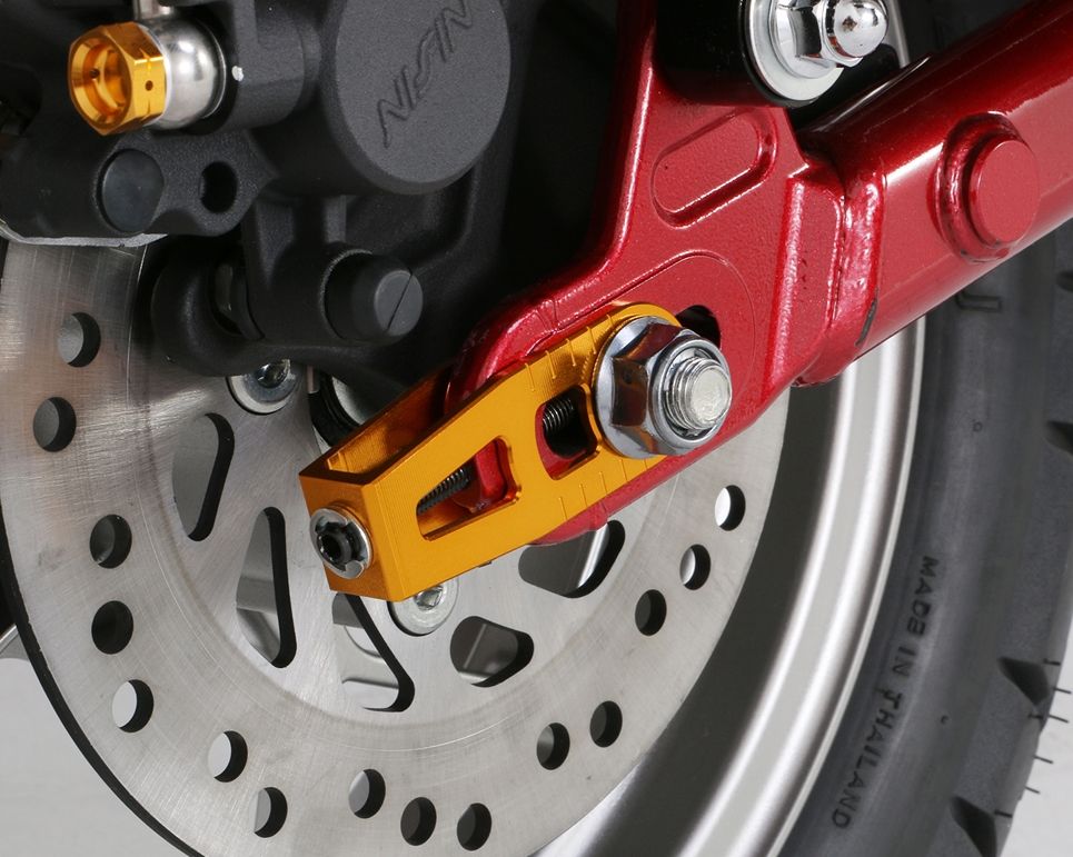 Kitako Aluminum Step Bar For Honda Monkey, Gorilla, Ape 50/100, Solo & More - Replacement Footpeg (Part 516-1122160)