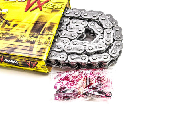 D.I.D. Pro-Street 428VX X 130 Motorcycle X-Ring Natural Chain