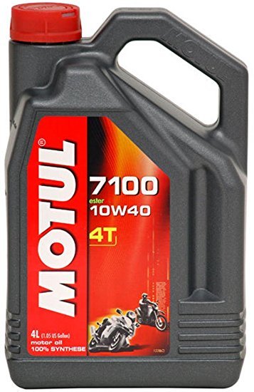 Motul 7100 100% Synthetic 4T 10W40 Ester Motor Oil - 4 Liter