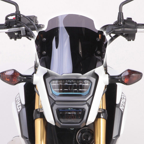 Kitaco Adjustable Honda Grom SF 125 (2016-2020) Bolt-On AERO Visor - Smoked