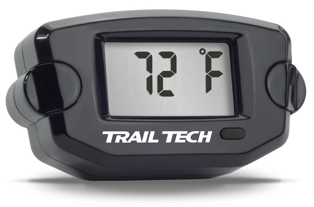 Black Trail Tech Temperature Meter - 10mm Fin Sensor