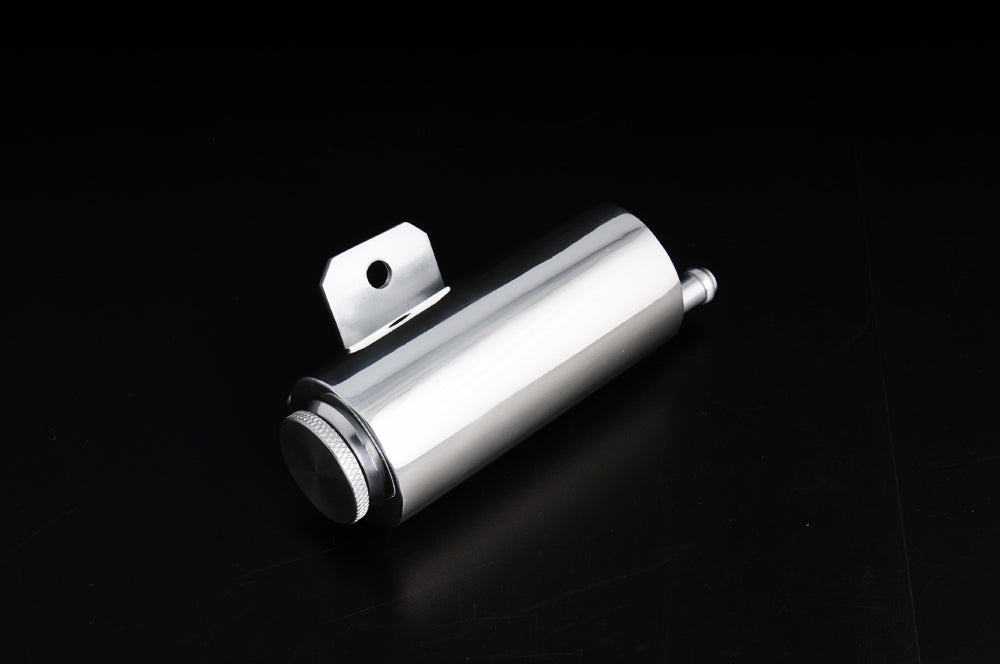 Weapon R Aluminum Polished Coolant Catch Can - Honda Ruckus