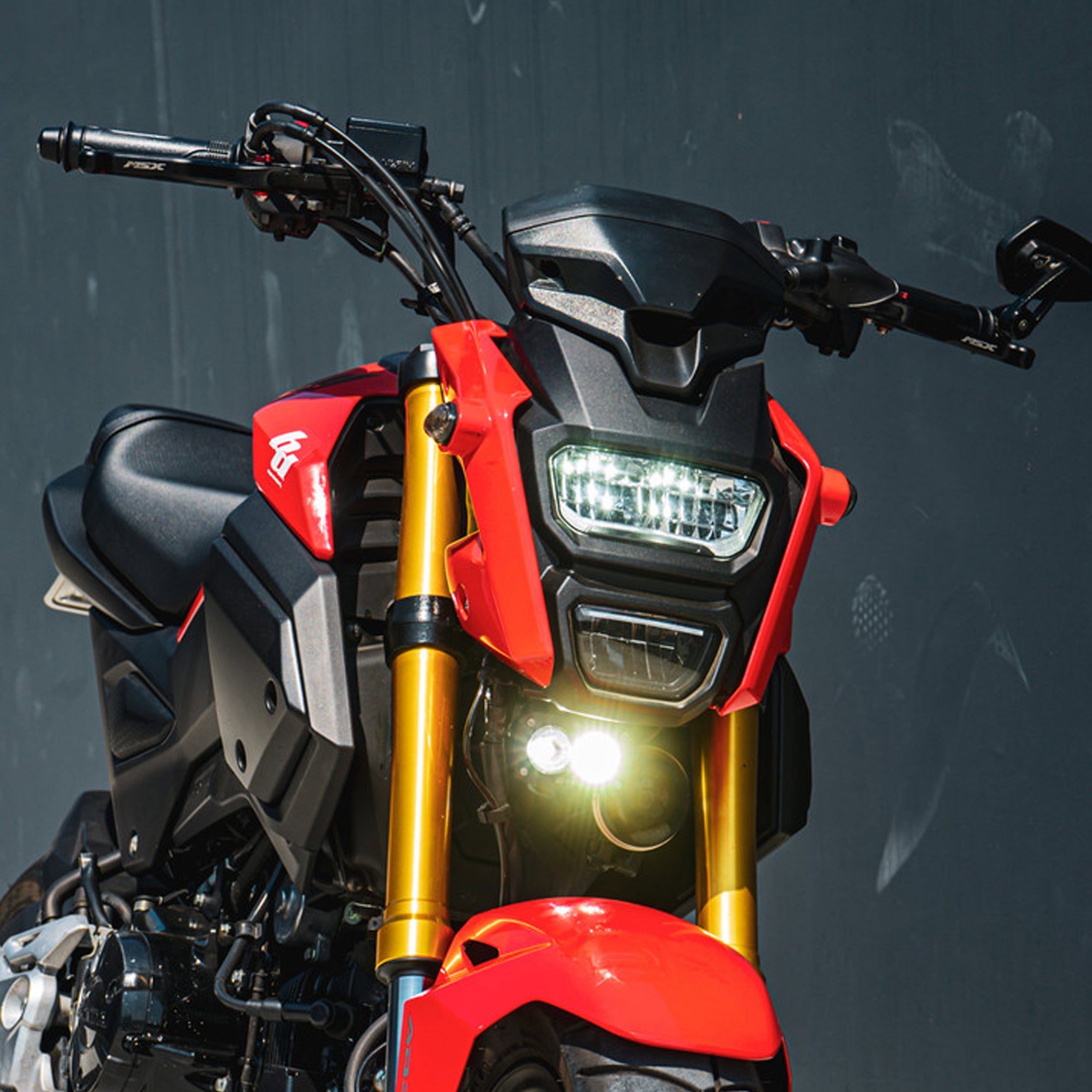 Grom Design Baja Designs Honda Grom 125 SF 2016-2021 , S2 Pro Headlight Kit ...
