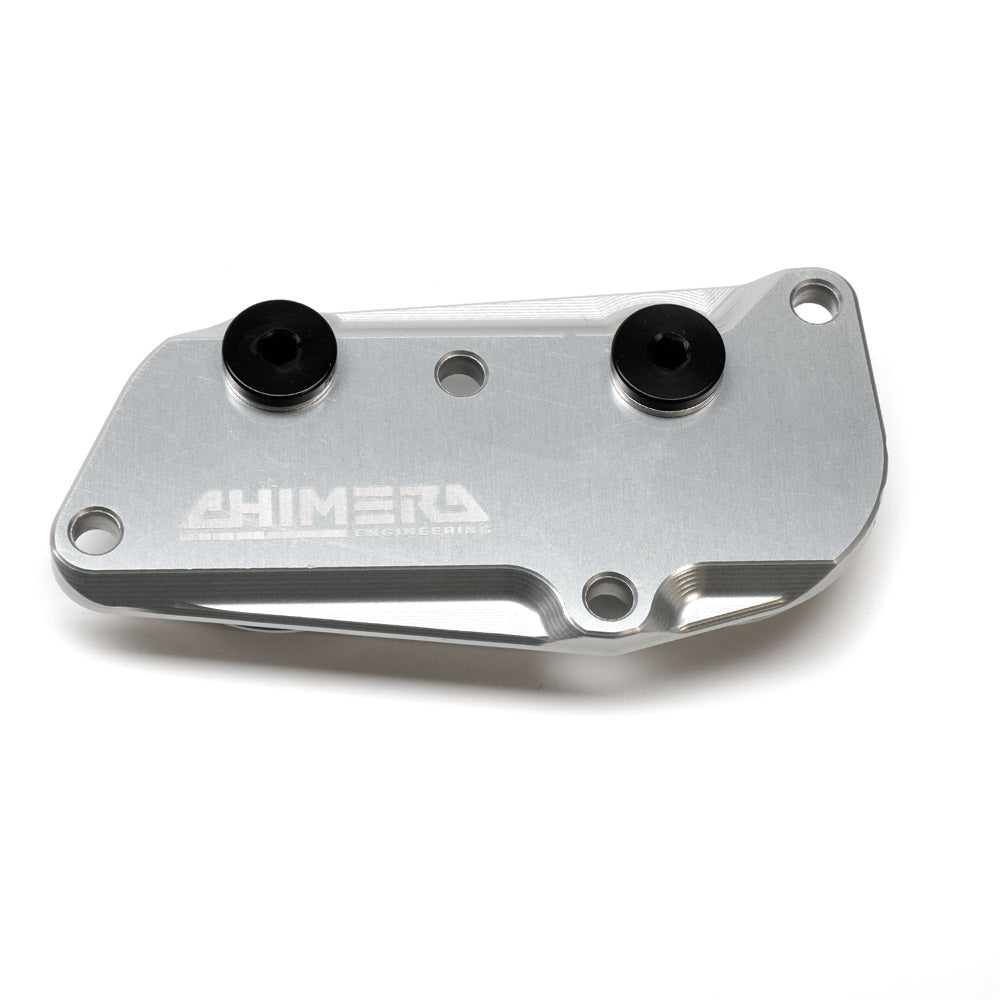 Chimera Engineering Oil Cooler Block - Honda Grom 125, Honda Chimera Engineering Oil Cooler Block - Honda Grom 125, Honda