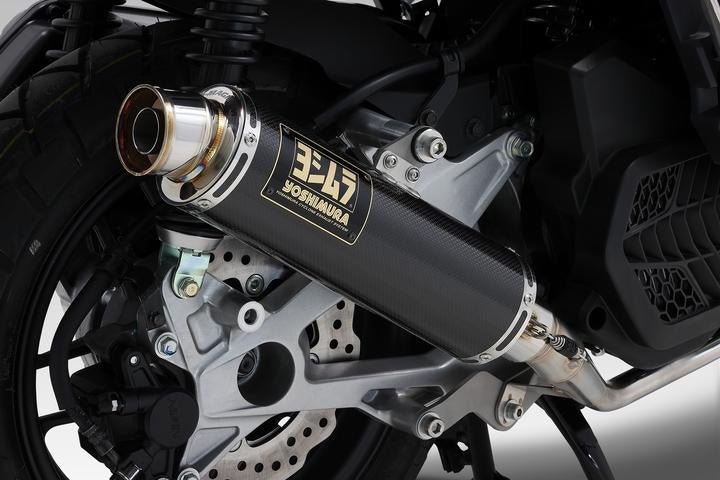 Yoshimura RACE GP-MAGNUM STAINLESS FULL EXHAUST - 2021 HONDA ADV 150