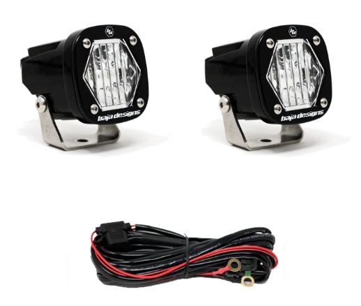 Baja Designs S1 Wide Cornering LED Auxiliary Light Pod Pair - Universal