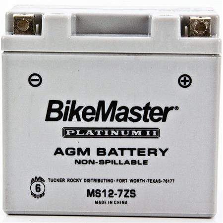 BikeMaster AGM Platinum 2 Battery - YTZ7S - Honda Ruckus Metropolitan