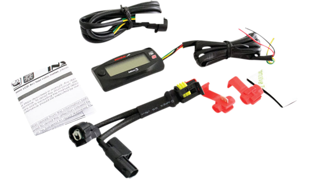 KOSO Mini 3 Air/Fuel Ratio Meter for Honda Grom 125 Steady Garage