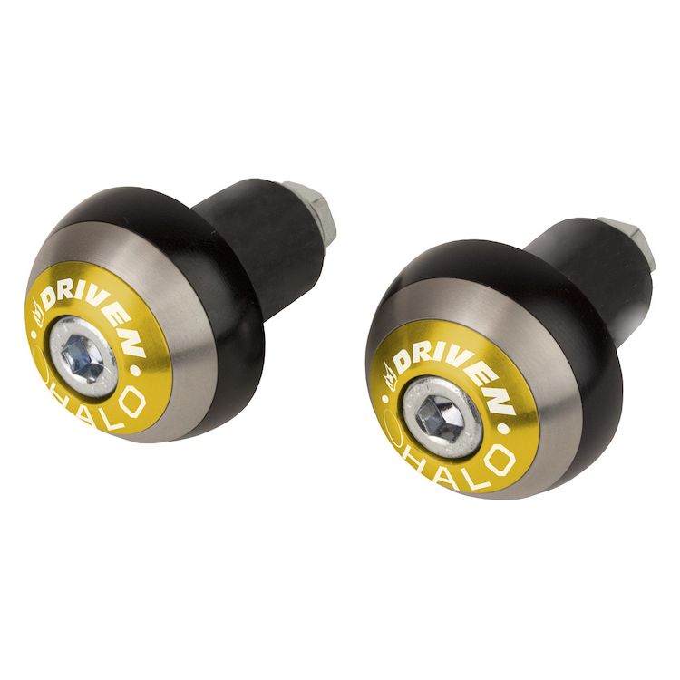 Driven V2 Bar Ends For Motorcycles - Reduce Vibration, Stealth Hardware Design