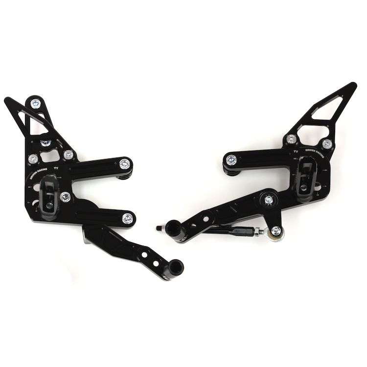 Driven Racing TT Rearsets for Yamaha YZF R3 Steady Garage