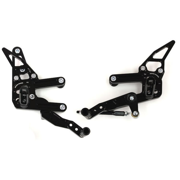 Driven Racing TT Rearsets for Yamaha YZF R3 – Steady Garage