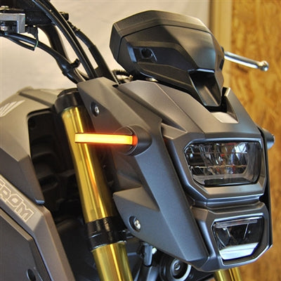 New Rage Cycles LED Replacement Turn Signals for Honda Grom 125 (2013-2020)